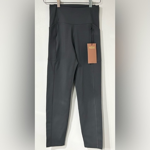 NWT Girlfriend Collective Smoke High Rise‎ Compressive Pocket 7/8 Legging S - Picture 3 of 5